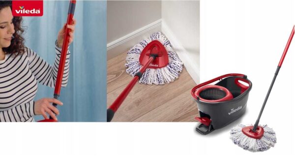 Mop obrotowy Vileda TURBO 3w1 Microfibre - obrazek 8