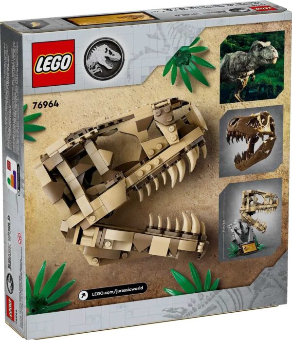 76964 - LEGO Jurassic World - Szkielety dinozaurów — czaszka tyranozaura - obrazek 7