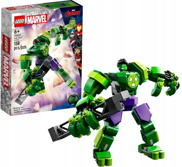 76241 - LEGO Super Heroes - Mechaniczna zbroja Hulka - obrazek 3