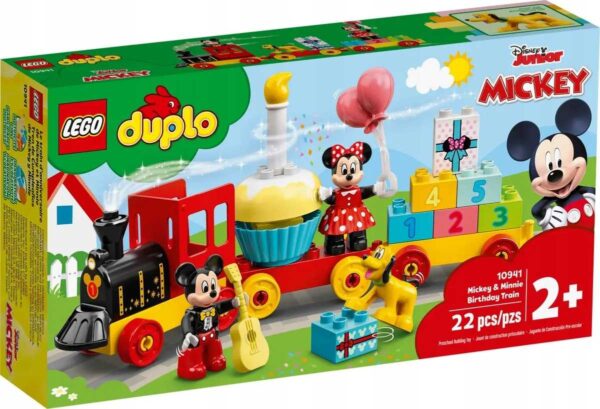 10941 - LEGO DUPLO - Urodzinowy pociąg myszek Miki i Minnie