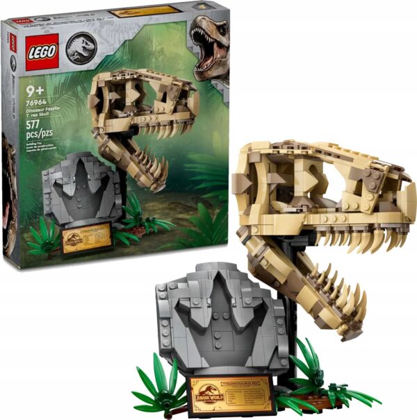 76964 - LEGO Jurassic World - Szkielety dinozaurów — czaszka tyranozaura - obrazek 2