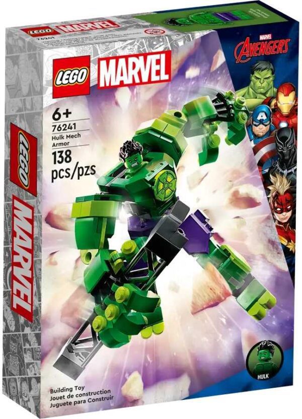 76241 - LEGO Super Heroes - Mechaniczna zbroja Hulka - obrazek 2