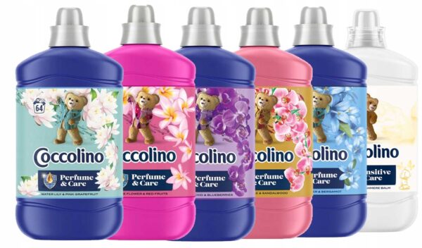 Zestaw 6 Płynów Coccolino Perfume&Care MIX 6 x 1600ml - obrazek 5