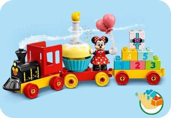 10941 - LEGO DUPLO - Urodzinowy pociąg myszek Miki i Minnie - obrazek 15