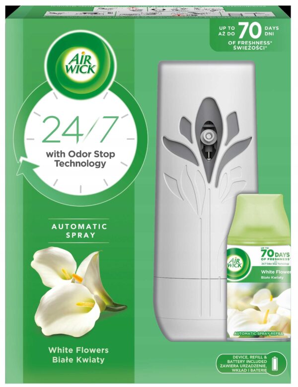 AIR WICK Freshmatic Białe Kwiaty/White Flowers 250 ml Wkład - obrazek 2