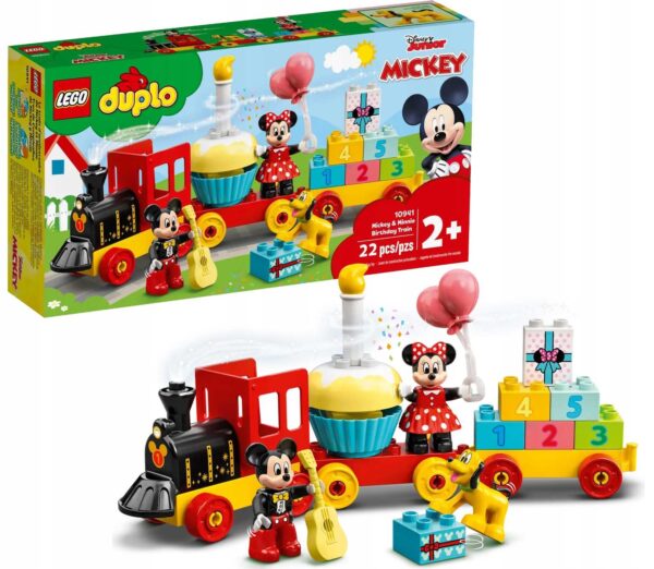 10941 - LEGO DUPLO - Urodzinowy pociąg myszek Miki i Minnie - obrazek 2