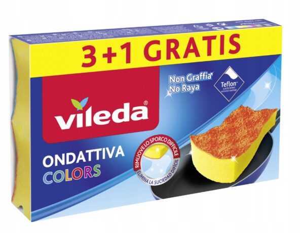 Zmywak Vileda Pur Active Colors 4 szt.