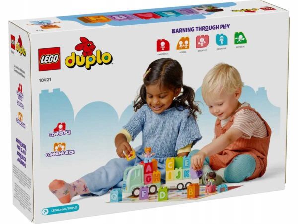 10421 - LEGO DUPLO - Ciężarówka z alfabetem - obrazek 6