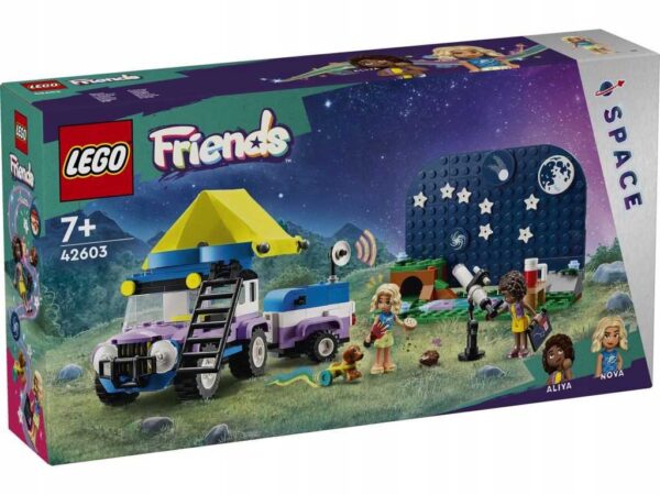 42603 - LEGO Friends - Kamper z mobilnym obserwatorium gwiazd