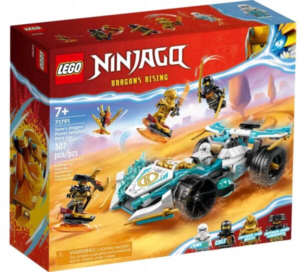 71791 - LEGO Ninjago - Smocza moc Zane'a — wyścigówka spinjitzu