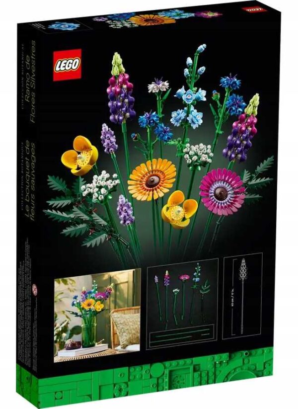 10313 - LEGO The Botanical Collection - Bukiet z polnych kwiatów - obrazek 8