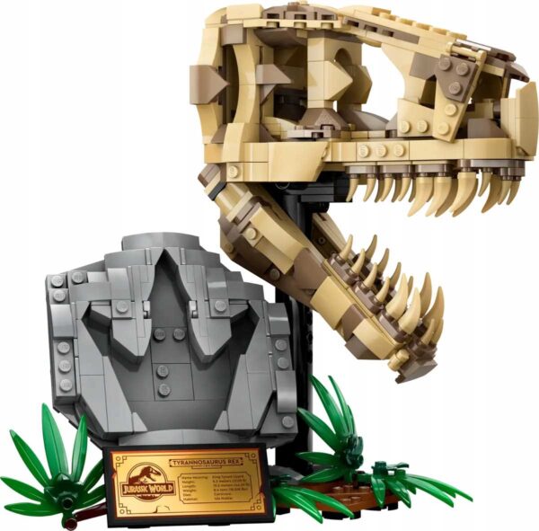 76964 - LEGO Jurassic World - Szkielety dinozaurów — czaszka tyranozaura - obrazek 3