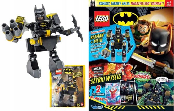 Czasopismo Nr. 01.2024 LEGO Batman MEGA MECH - 212401 - obrazek 6