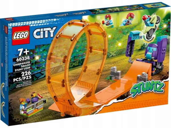 60338 - LEGO City - Kaskaderska pętla i szympans demolka