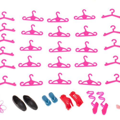 ubranka dla lalek akcesoria zestaw 85el.